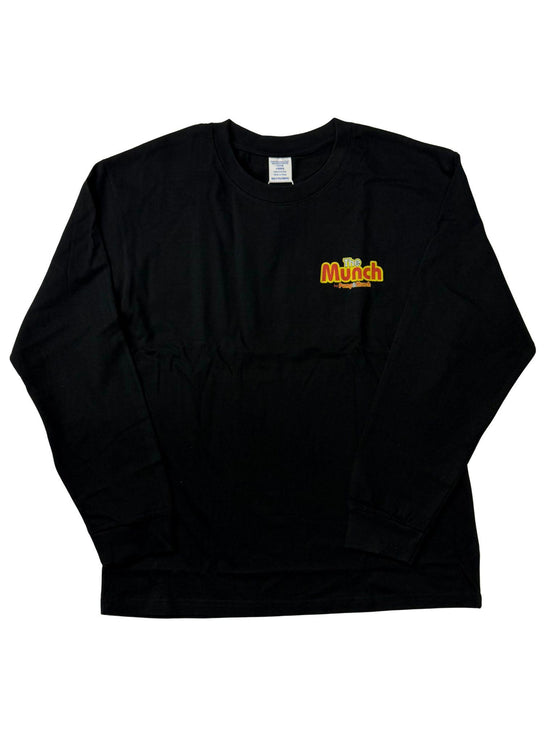 The Munch by Pump & Munch Long Sleeve Unisex Graphic Shirt