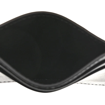 Gucci Plutone Calfskin Logo Card Holder Black