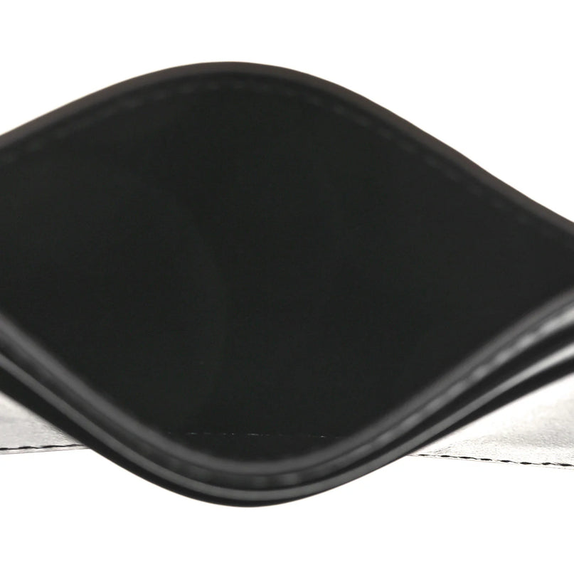 Gucci Plutone Calfskin Logo Card Holder Black