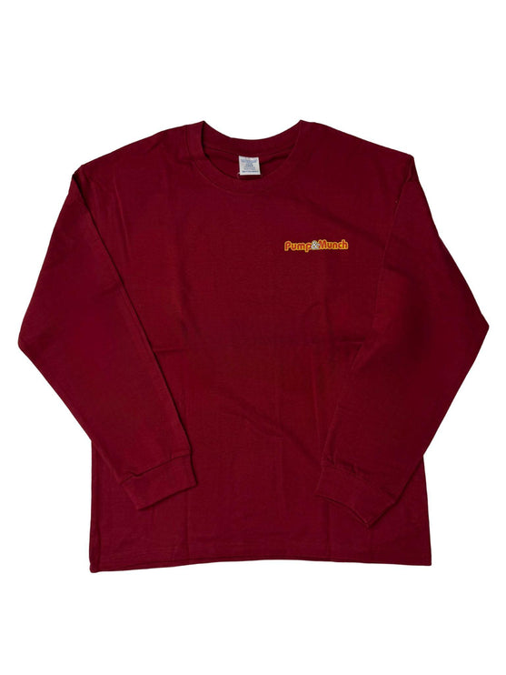 Pump & Munch Graphic Unisex Long Sleeve Shirt