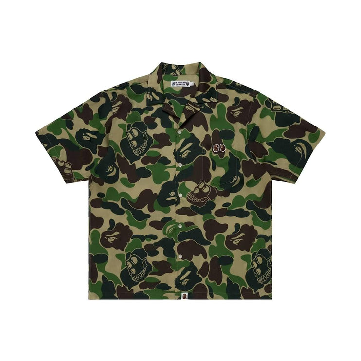 BAPE x Bored Ape Yacht Club Hawaiian Shirt Green