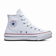 Chuck Taylor All Star EVA Lift Canvas Platform White/Garnet/Navy 7Y