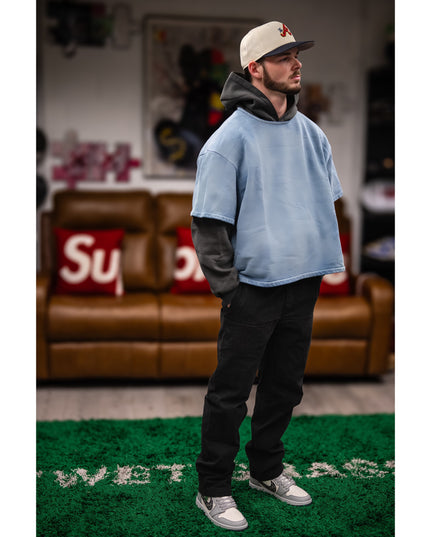 Fleece Yoke Tee Back - Yeezy Gap - 3 Colors Available