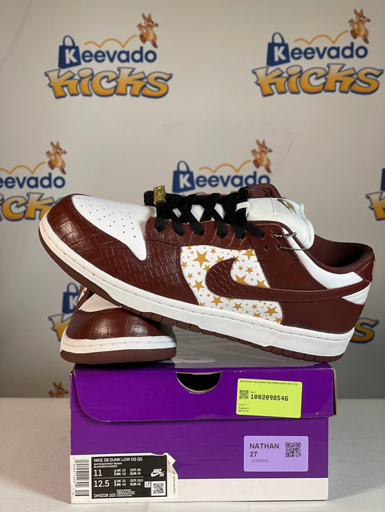 Nike SB Dunk Low Supreme Stars Barkroot Brown (2021) 11m