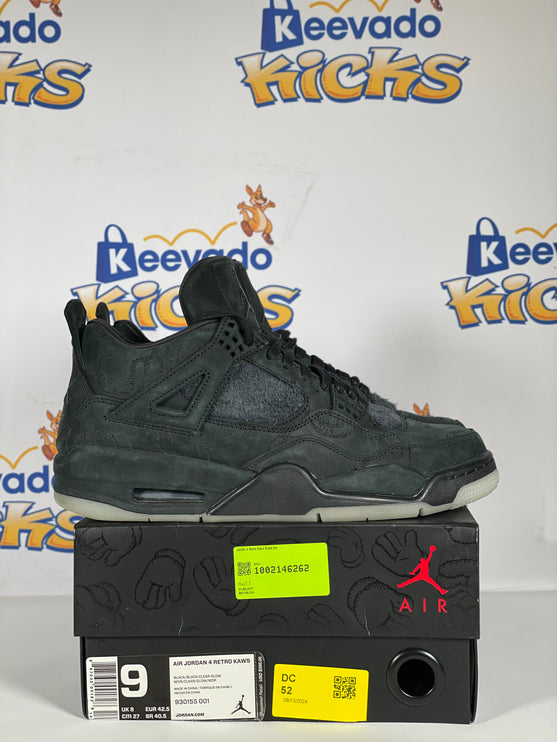 Jordan 4 Retro Kaws Black 9m