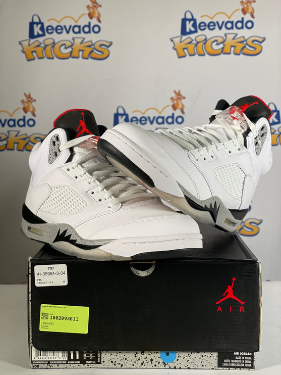 Jordan 5 Retro White Cement 11m