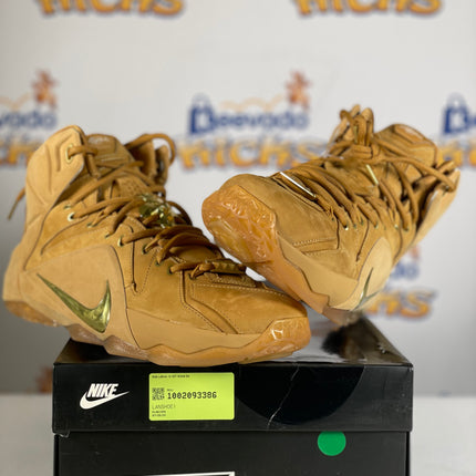 Nike LeBron 12 EXT Wheat 9m Keevado Kicks