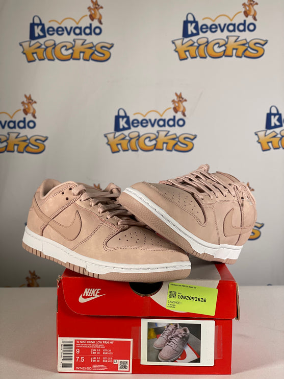 Nike Dunk Low PRM Pink Oxford  9w