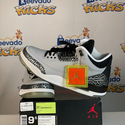 Jordan 3 retro wolf grey store