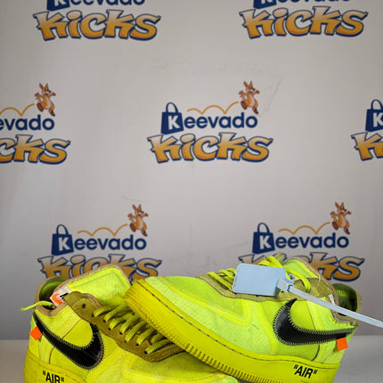 Nike Air Force 1 Off-White Volt 7.5m – Keevado Kicks