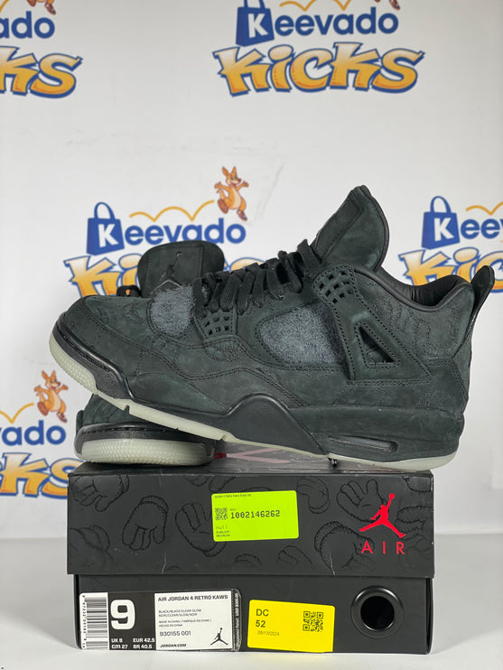 Jordan 4 Retro Kaws Black 9m