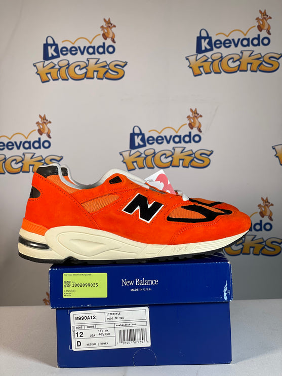 New Balance 990v2 MiUSA Marigold 12M