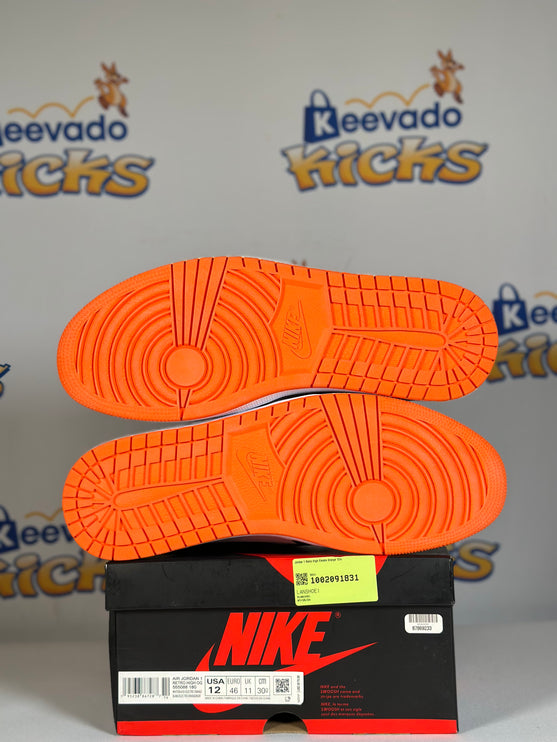 Jordan 1 Retro High Electro Orange 12m