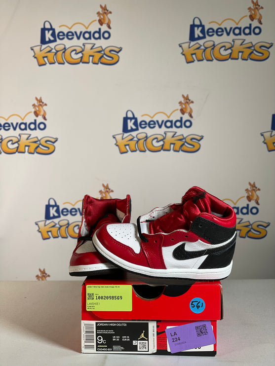 Jordan 1 Retro High Satin Snake Chicago (TD) 9C