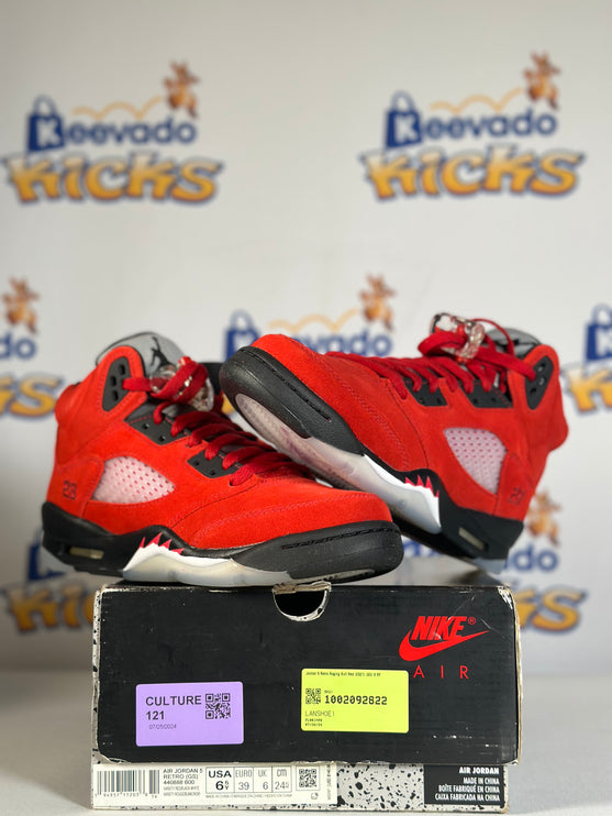 Jordan 5 Retro Raging Bull Red (2021) (GS) 6.5Y