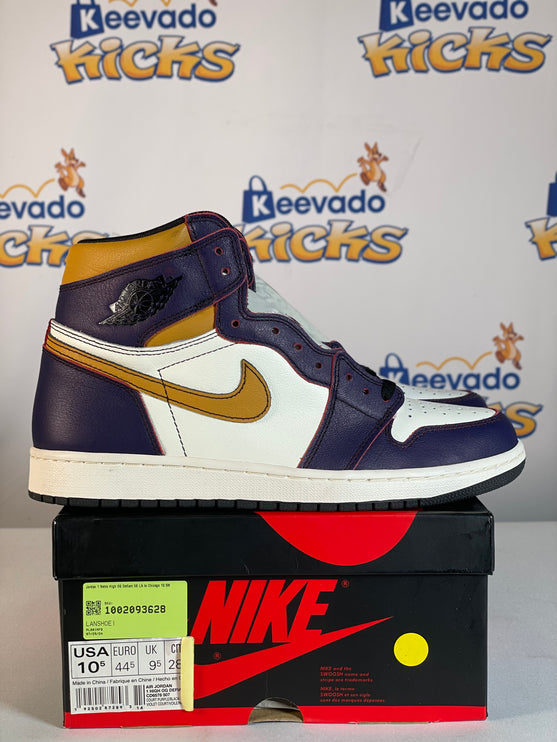 Jordan 1 Retro High OG Defiant SB LA to Chicago 10.5M