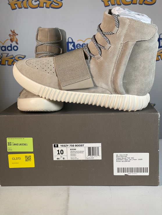 adidas Yeezy Boost 750 OG Light Brown 10M