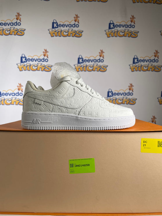 Louis Vuitton Nike Air Force 1 Low By Virgil Abloh White 7m