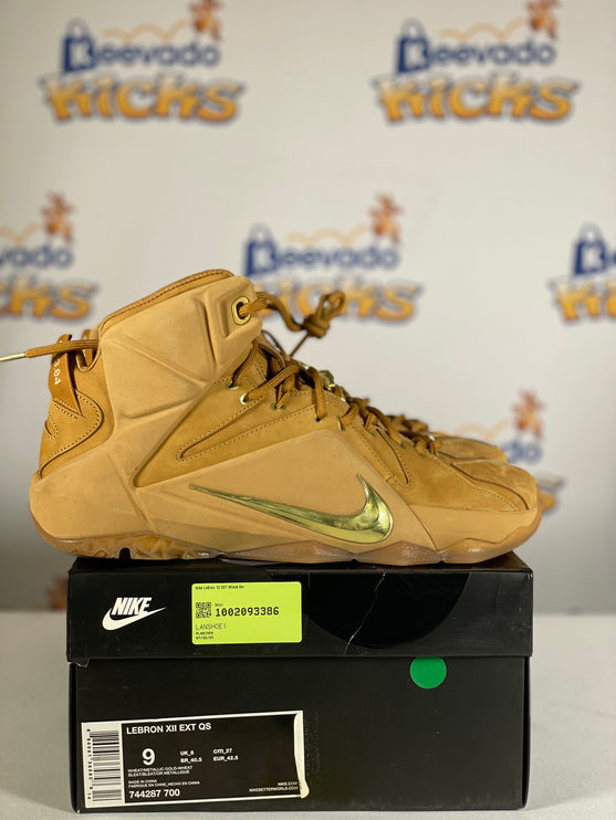 Nike LeBron 12 EXT Wheat 9m