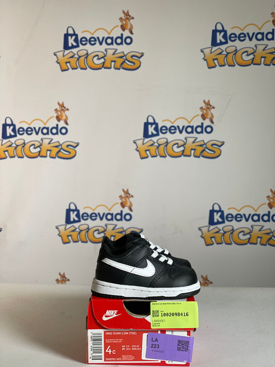 Nike Dunk Low Black White (2022) (TD) 4c