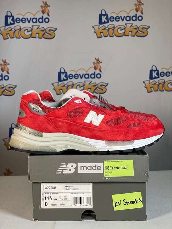 New Balance 992 Kith Kithmas Red 11.5m