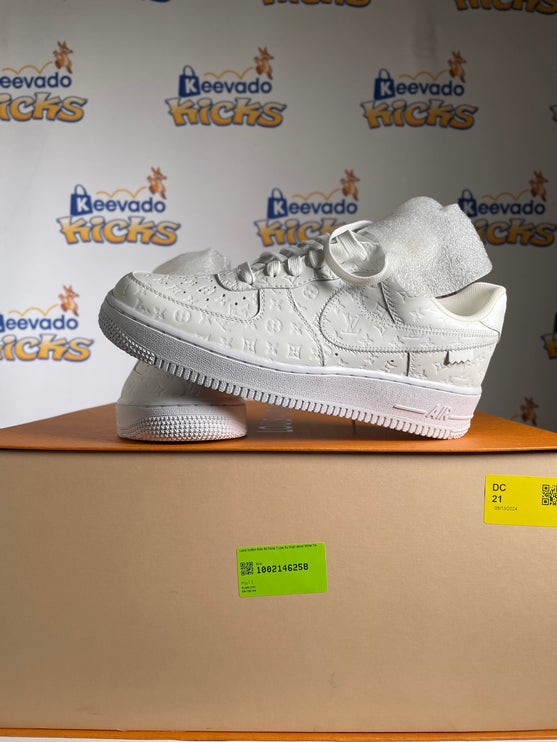 Louis Vuitton Nike Air Force 1 Low By Virgil Abloh White 7m