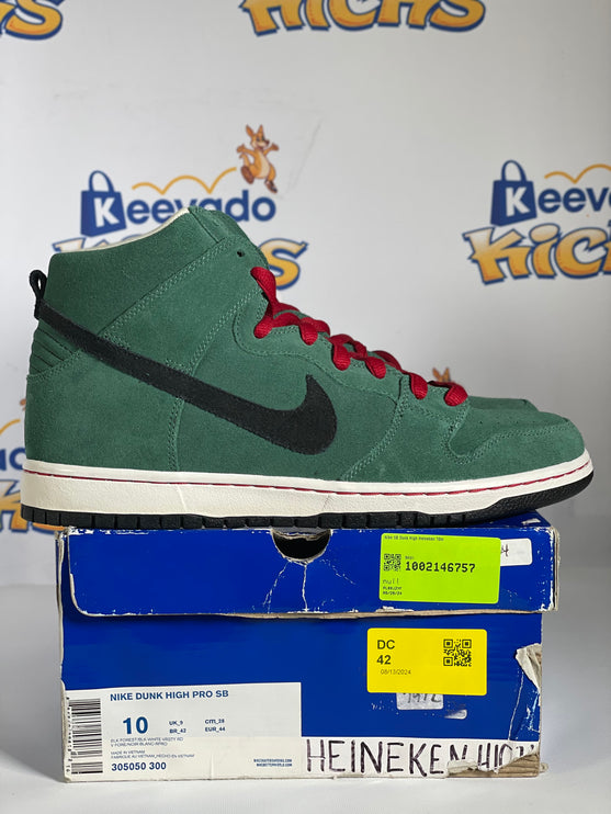 Nike SB Dunk High Heineken 10m