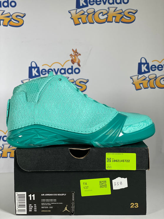 Jordan 23 Solefly Florida Marlins 11m