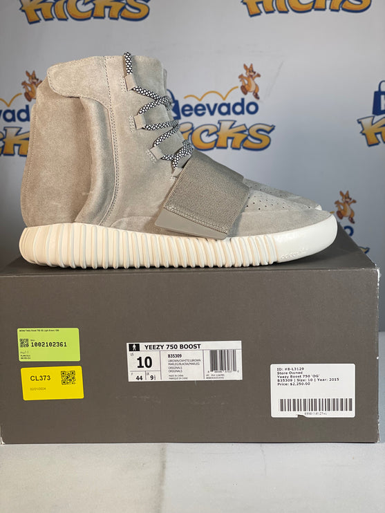 adidas Yeezy Boost 750 OG Light Brown 10M