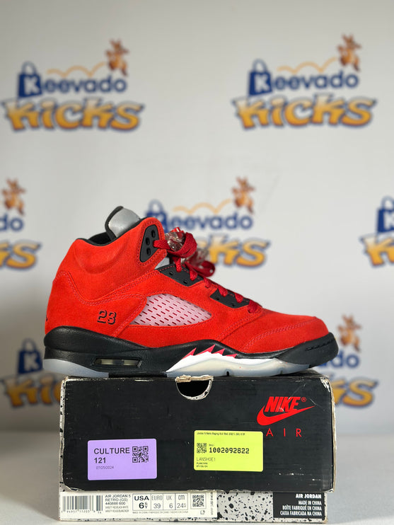 Jordan 5 Retro Raging Bull Red (2021) (GS) 6.5Y