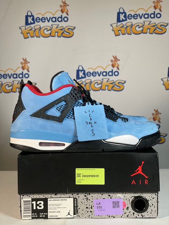 Jordan 4 Retro Travis Scott Cactus Jack 13m