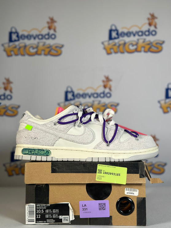 Nike Dunk Low Off-White Lot 15 10.5m