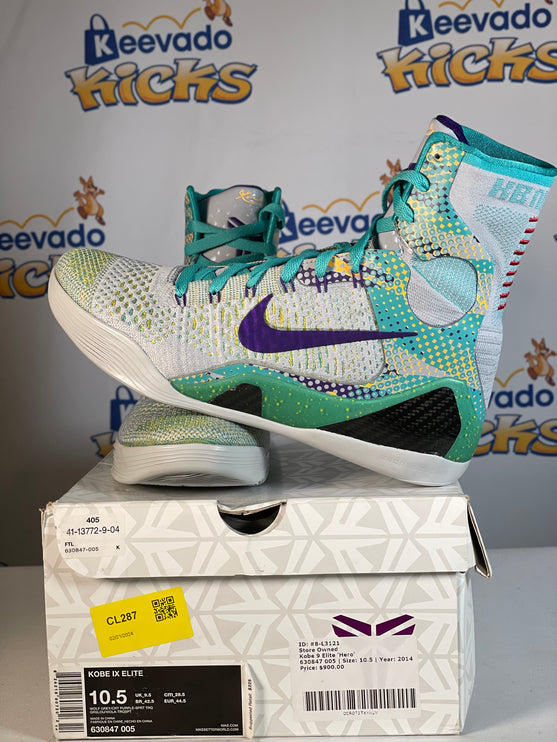 Nike Kobe 9 Elite Hero Draft Day Expression 10.5m