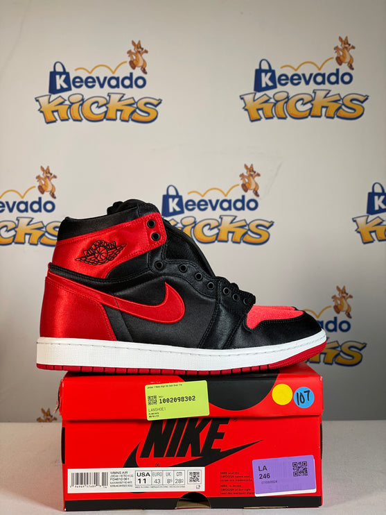 Jordan 1 Retro High OG Satin Bred 11w