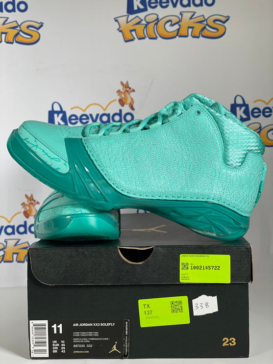 Jordan 23 Solefly Florida Marlins 11m