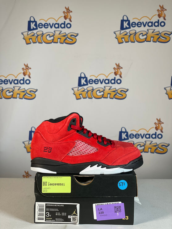 Jordan 5 Retro Raging Bull Red (2021) (PS) 3Y