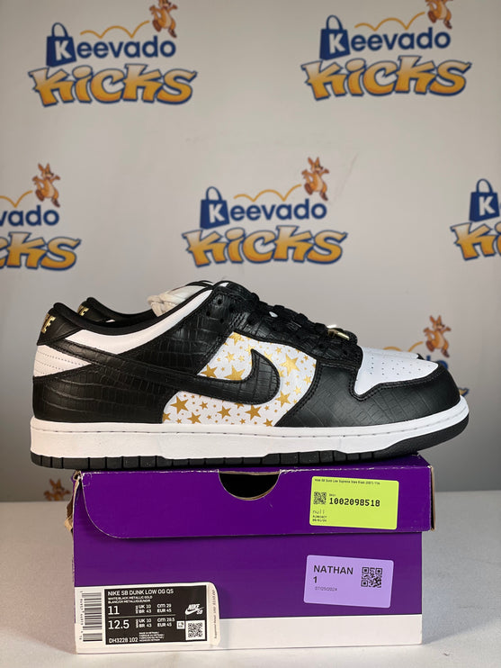 Nike SB Dunk Low Supreme Stars Black (2021) 11m