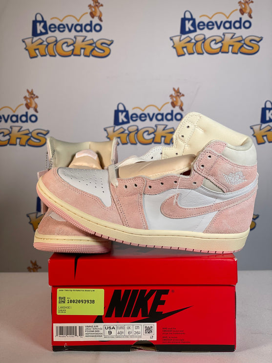 Jordan 1 Retro High OG Washed Pink (Women's) 9W