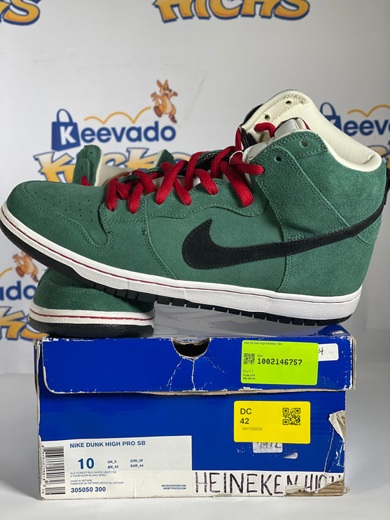 Nike SB Dunk High Heineken 10m