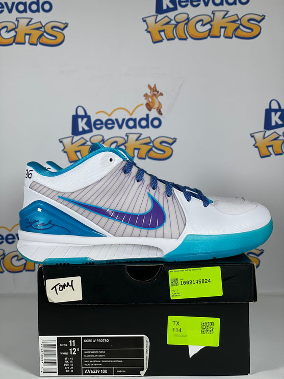 Nike Kobe 4 Protro Draft Day Hornets 11m