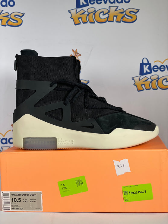 Nike Air Fear Of God 1 Black 10.5m