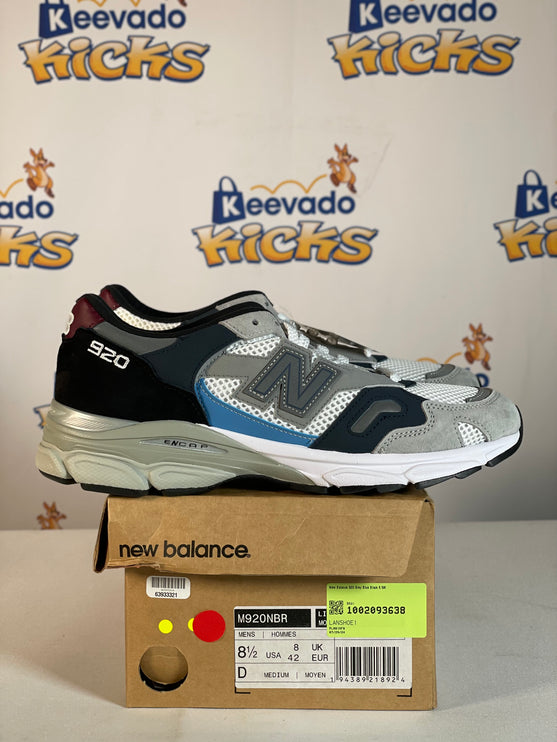 New Balance 920 Grey Blue Black 8.5M