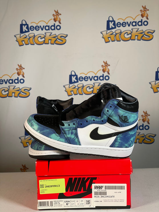 Jordan 1 Retro High Tie Dye (Women's) 6.5W