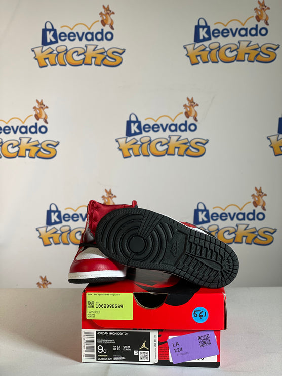 Jordan 1 Retro High Satin Snake Chicago (TD) 9C