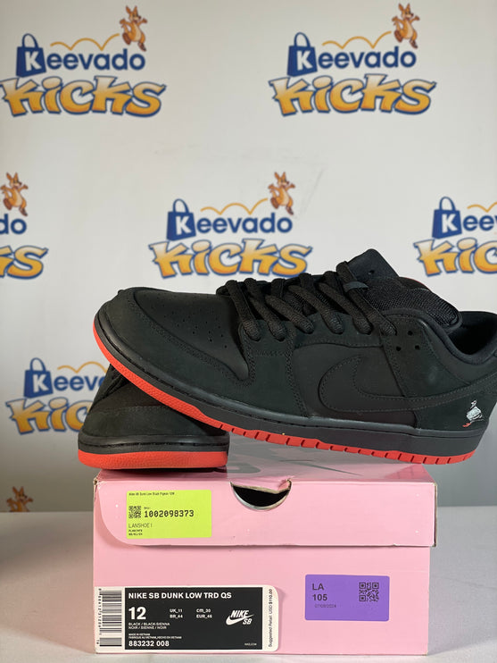 Nike SB Dunk Low Black Pigeon 12M