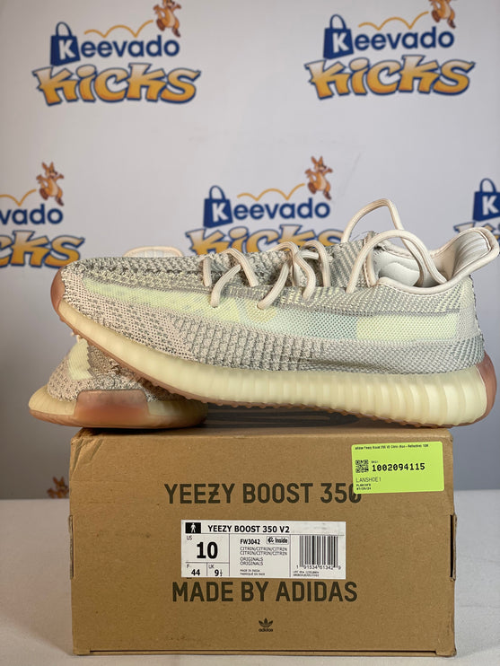 adidas Yeezy Boost 350 V2 Citrin (Non-Reflective) 10M