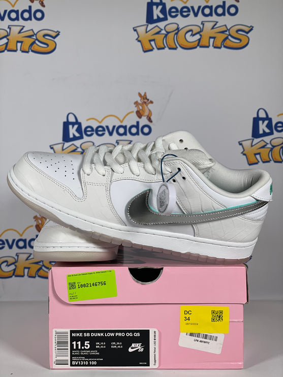 Nike SB Dunk Low Diamond Supply Co. White Diamond 11.5m