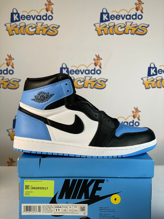 Jordan 1 Retro High OG UNC Toe 11M