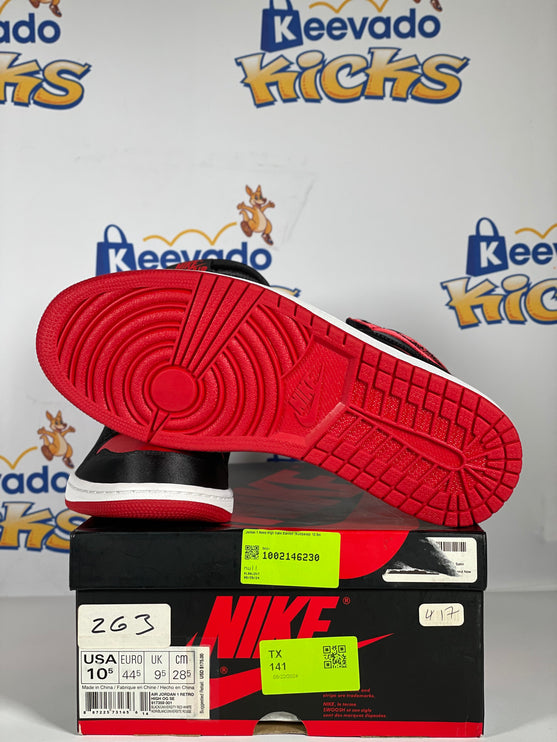 Jordan 1 Retro High Satin Banned (Numbered) 10.5m