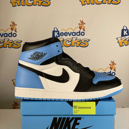 Jordan 1 Retro High OG UNC Toe 10.5m